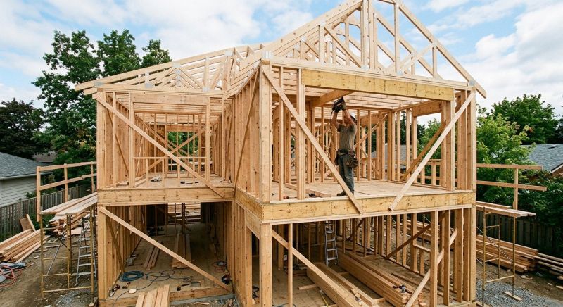 Building Framing in Conroe, TX
